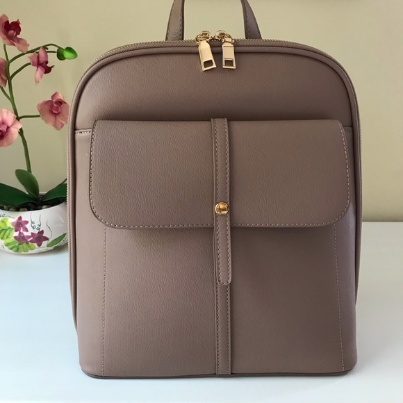 le donne leather backpack